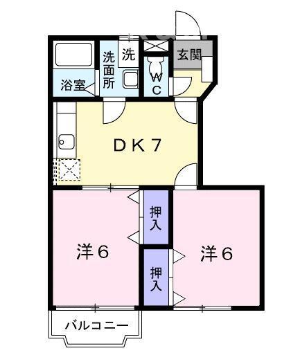 アルカディアIの間取り