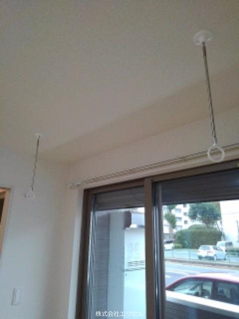 その他設備　室内物干し