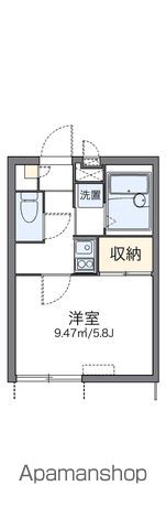 地下鉄七隈線 渡辺通駅 徒歩12分 2階建 築16年の間取り写真