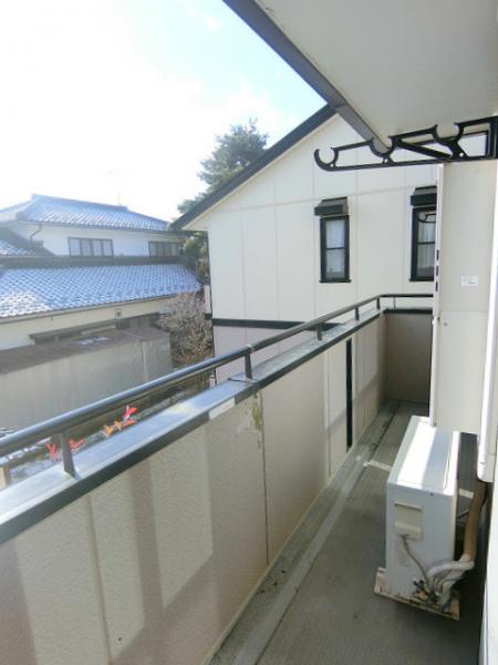 バルコニー　写真は別のお部屋のイメージです。現状優先。