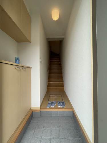 玄関　きれいな玄関です