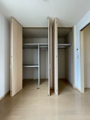 収納　大きなスペースがあり、収納には困りません