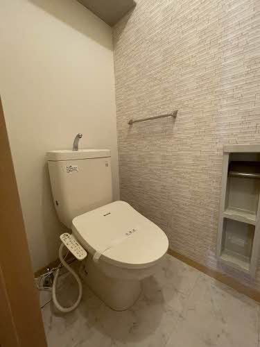 トイレ　ゆったりとした空間のトイレです