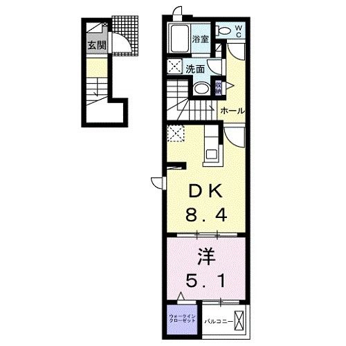 ラシック稲成_間取り_0