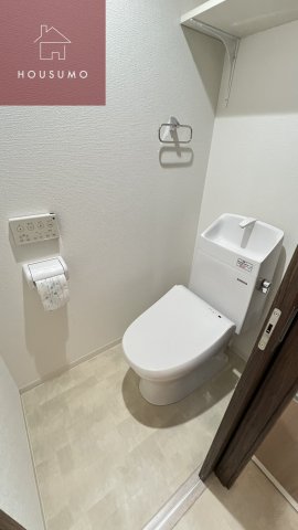 トイレ　ゆったりとした空間のトイレです