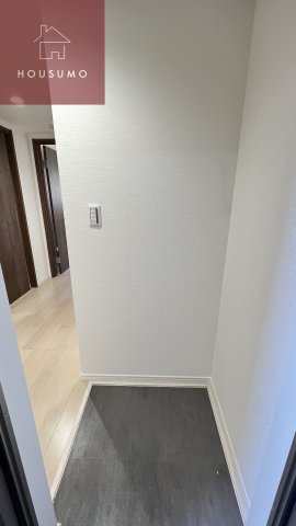 玄関　収納もある玄関です