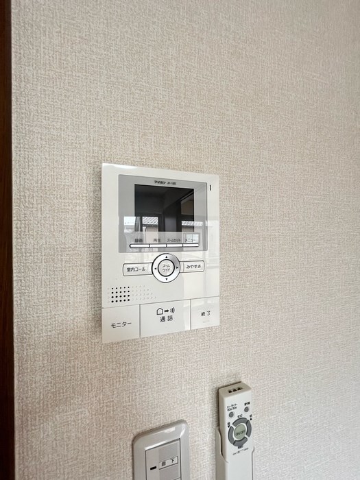 セキュリティ　ＴＶモニター付きインターホンで来客確認ができ安心◎