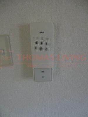 セキュリティ　嬉しいインターホン付き。