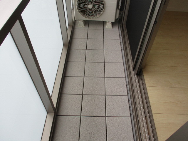 バルコニー　広々していますね。