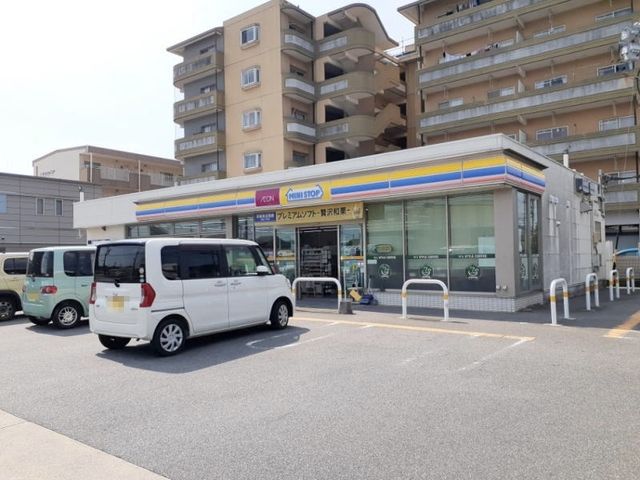 コンビニ　ミニストップ 岡崎矢作南店（コンビニ）まで500m