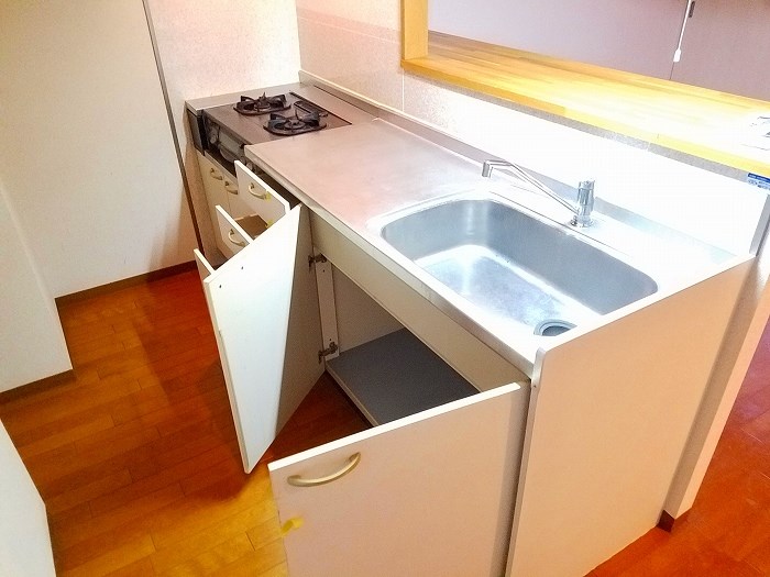 キッチン　反転写真