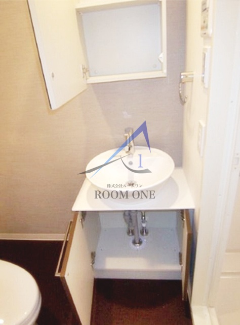 洗面設備　洗面台です。