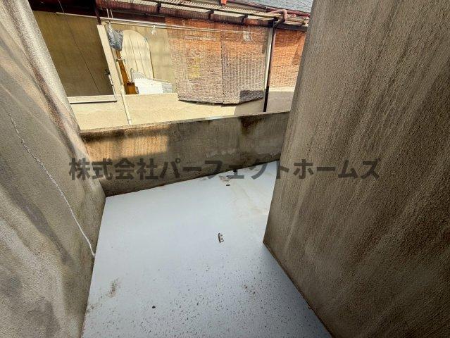 バルコニー　落ち着いた時間を過ごせるバルコニーです