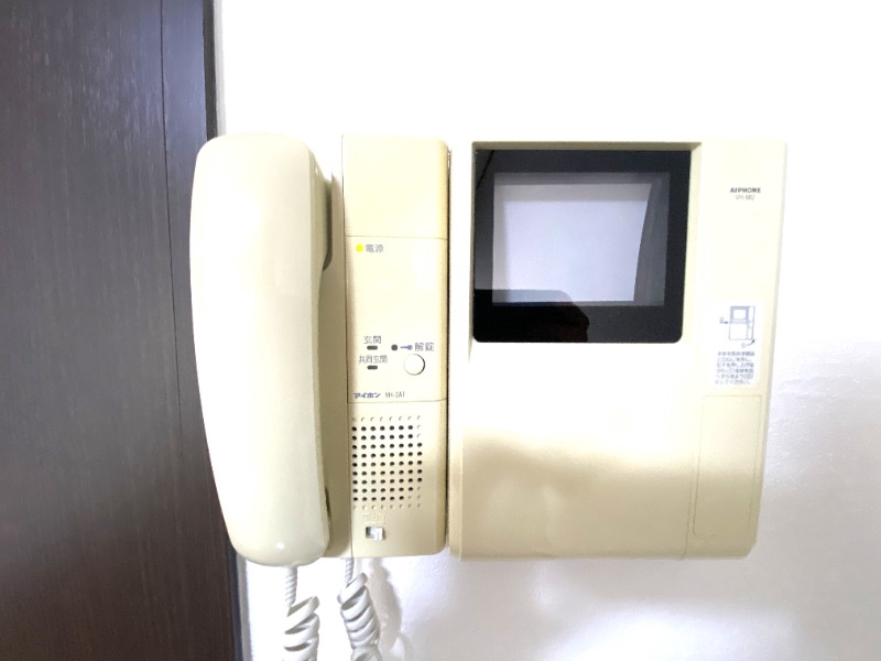 セキュリティ　来客時に活躍です。