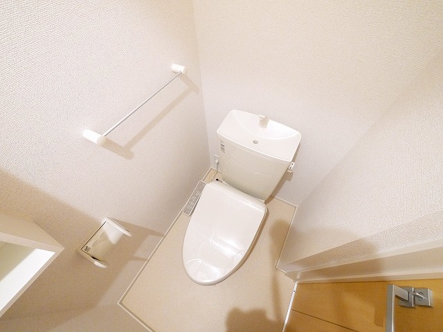 トイレ　ゆったりとした空間のトイレです