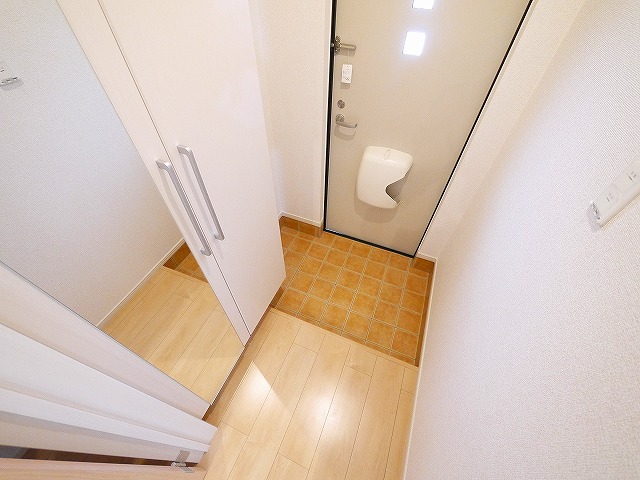 玄関　毎日通る玄関はこちらです