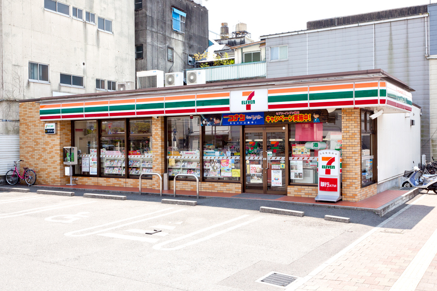 コンビニ　セブンイレブン山口小郡若草町店（コンビニ）まで1078m