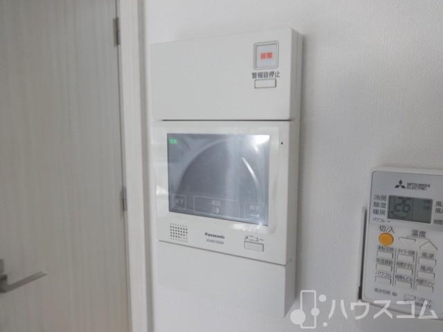 セキュリティ　顔が見えると安心ですね。