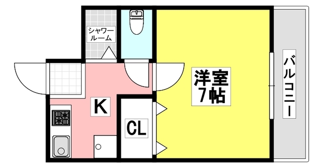 ナンノ第12号館の間取り写真