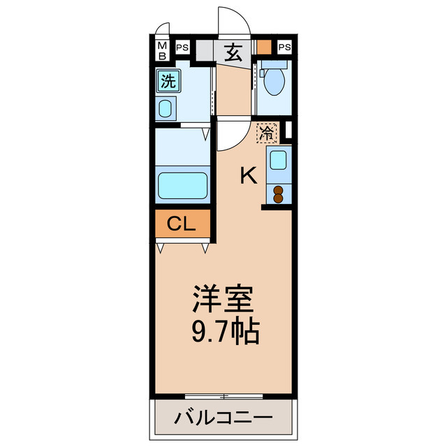相鉄本線 星川駅 徒歩8分 3階建 築19年の間取り写真