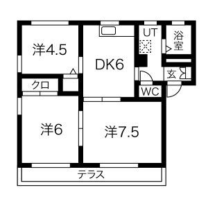 ポート未来の間取り写真