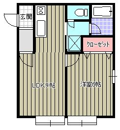 コーポアカシアの間取り