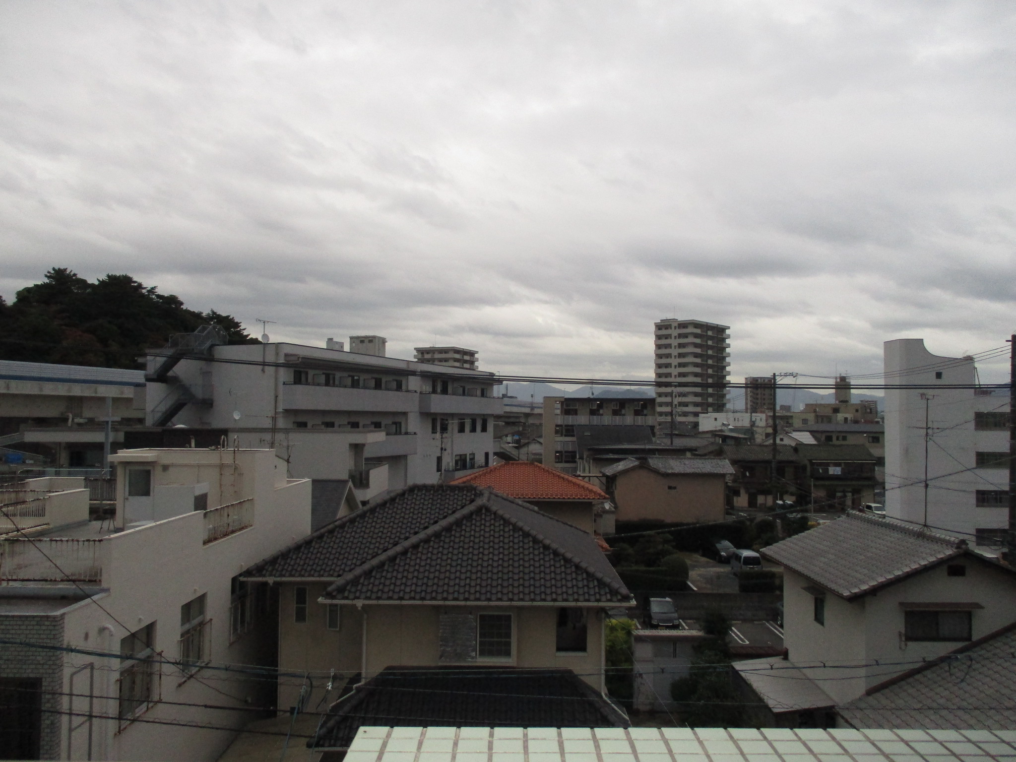 【広島市中区江波二本松のマンションの眺望】