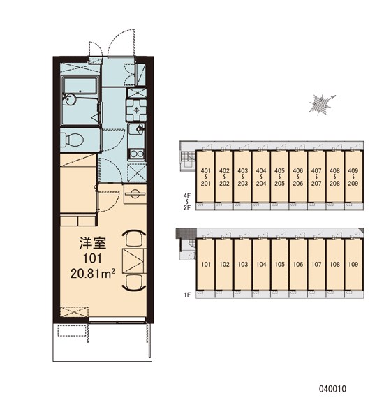 その他部屋・スペース　見取り図です。