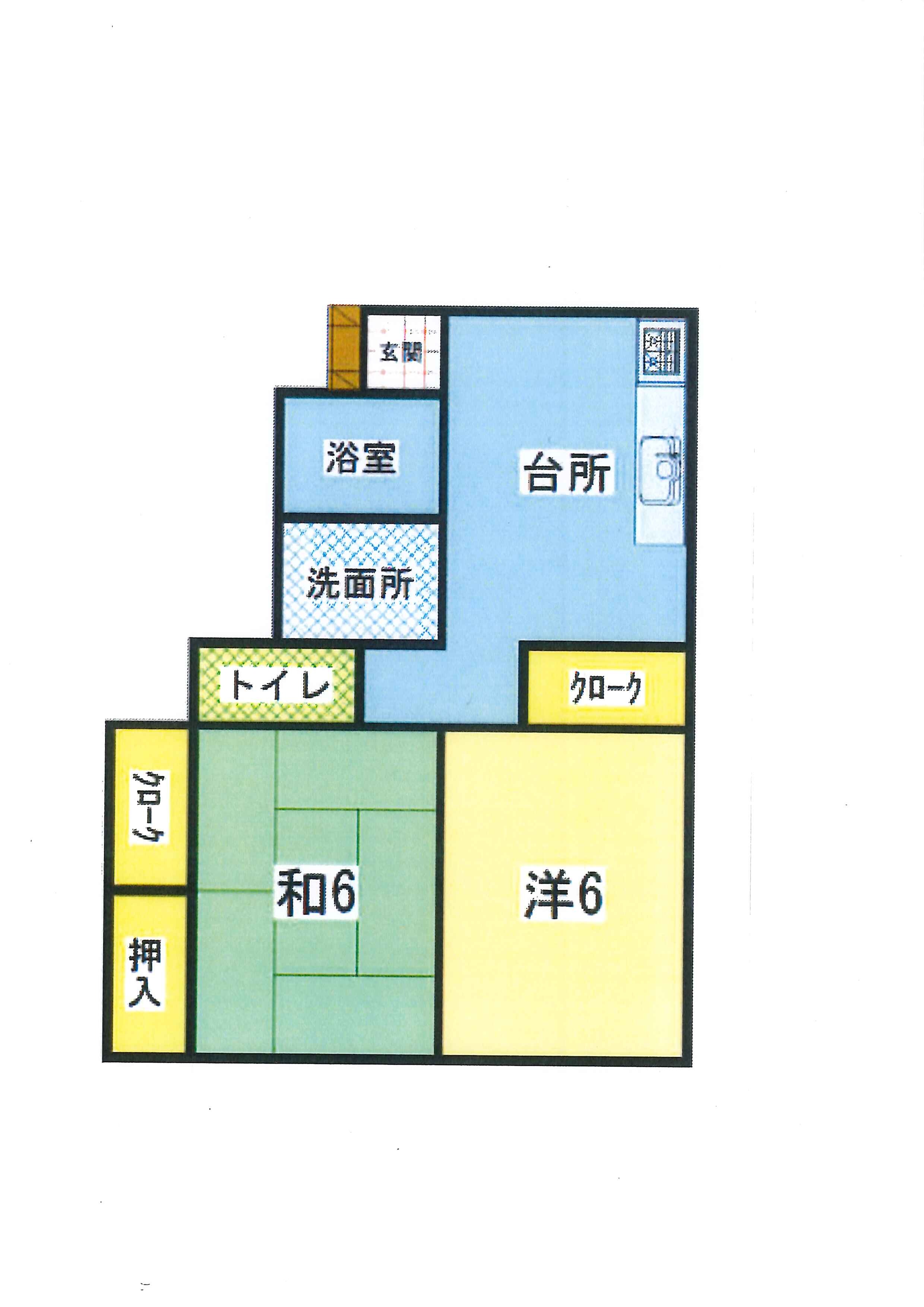 タウンコートの間取り