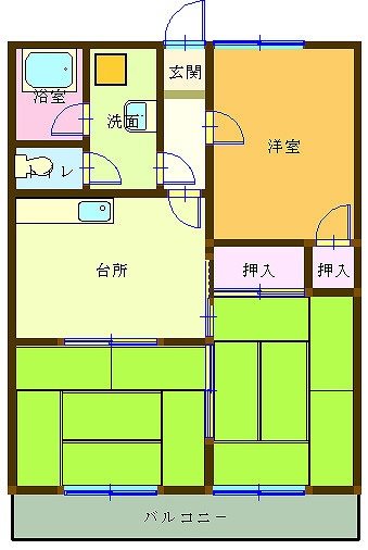 チカラビルの間取り