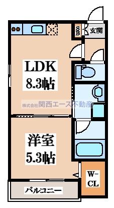 ALEGRIA若江本町Northの間取り