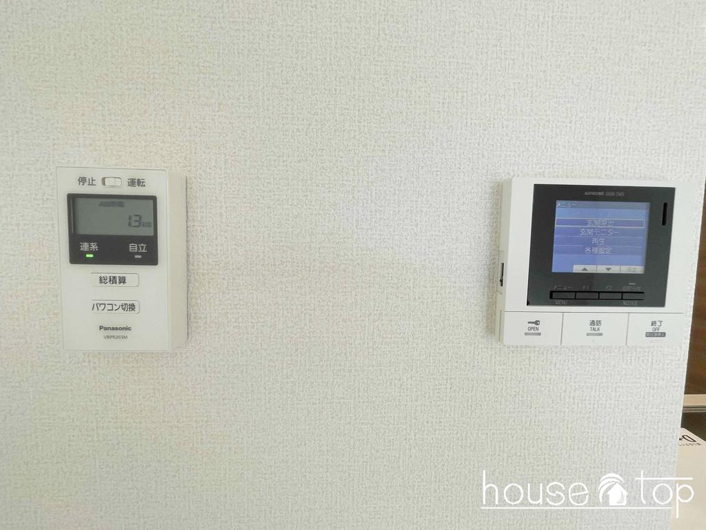 セキュリティ　ＴＶモニターホン！オートロックの解除も可能