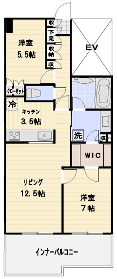 日神パレステージ籠原の間取り