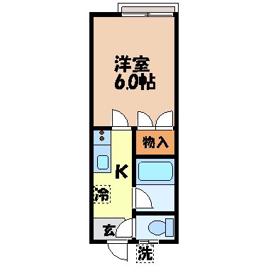 リバティハウス昭和町の間取り