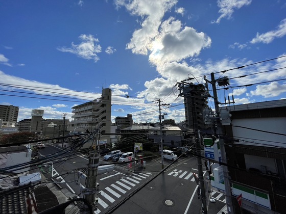 【広島市西区古江東町のマンションの眺望】