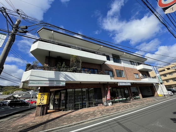 広島市西区古江東町のマンションの建物外観