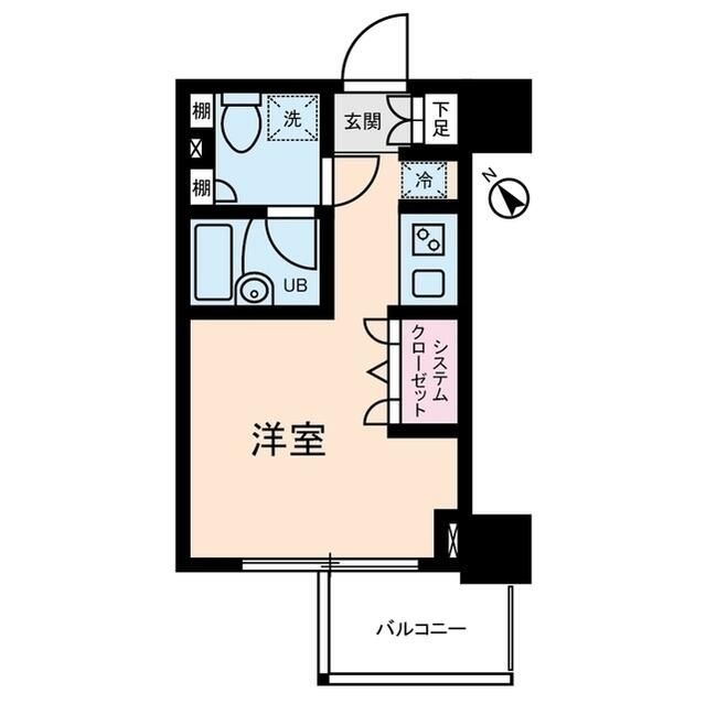 Ｄ’クラディア　イヴァン初台の間取り