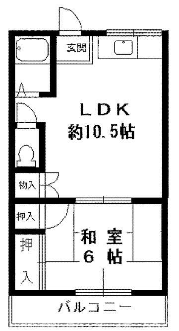 メーベルハイツの間取り