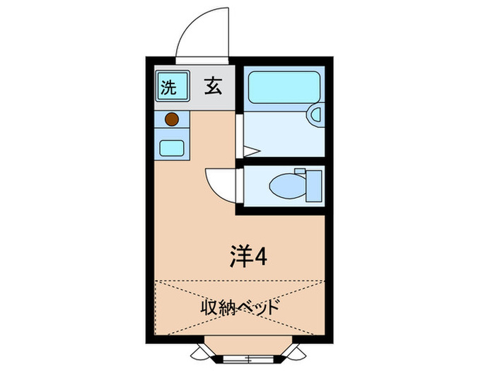 リブレ日吉Ｂの間取り