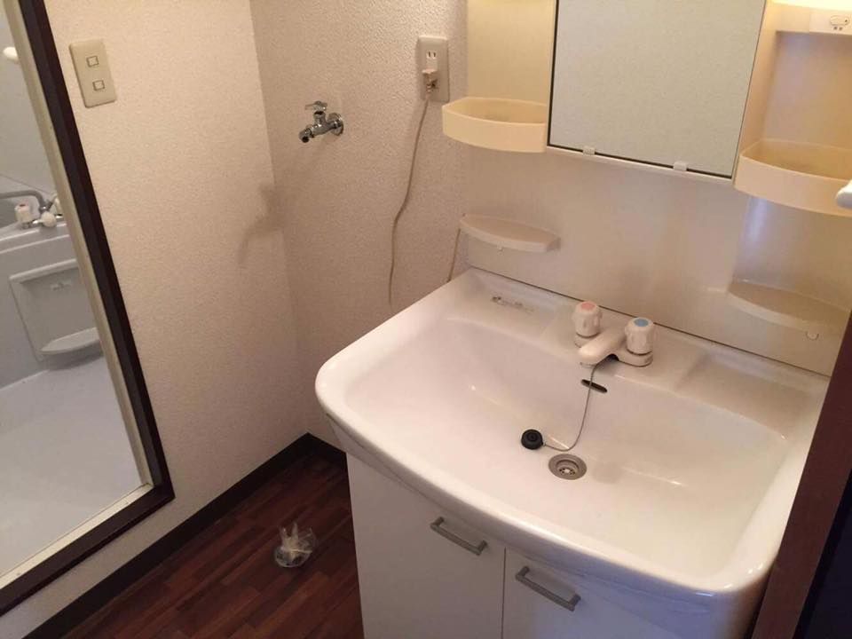 洗面設備　洗面所です