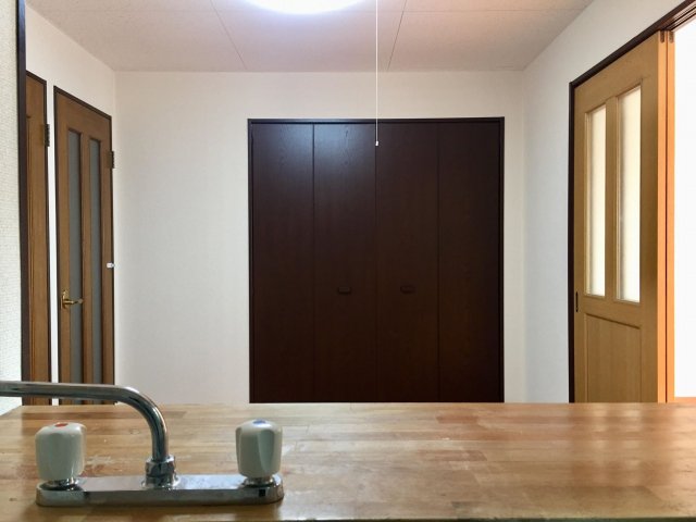 収納　たっぷりとした収納スペースです