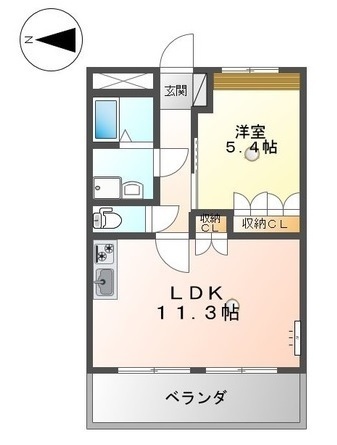 ベルフィオーレ☆住吉の間取り