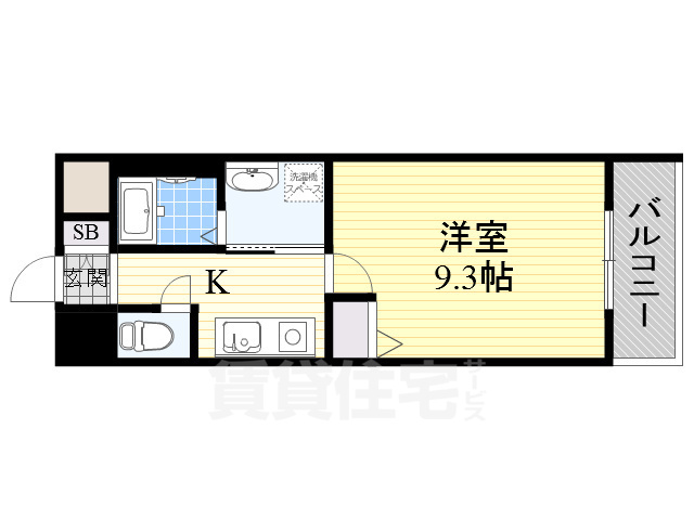 GOパレス桃山台の間取り