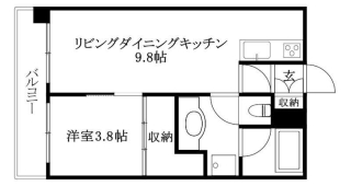 ヴァレーレ喜与町の間取り