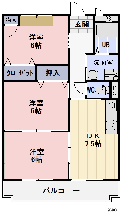 グランデュオの間取り