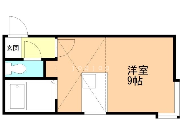 ラヴィ江別の間取り