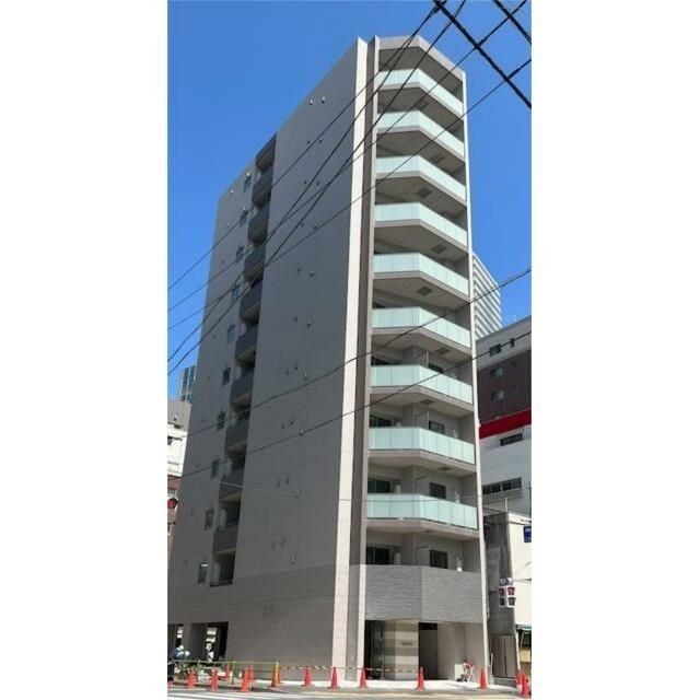 【中央区新川のマンションの建物外観】