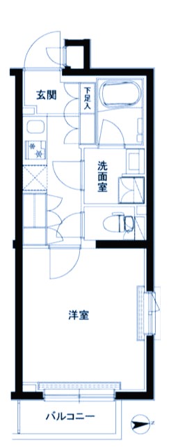 ルーブル横濱青葉台の間取り