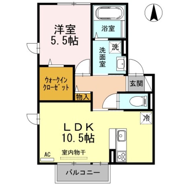 リーベンコートの間取り