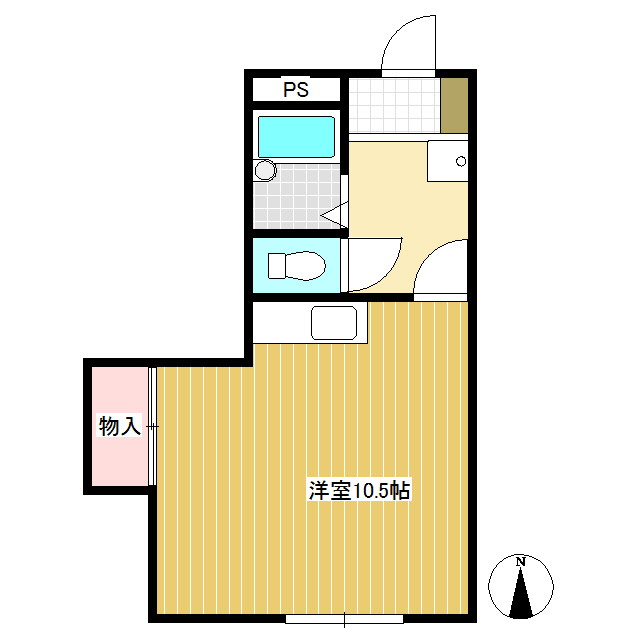 天神クレストの間取り